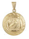 Kids Pendant Made of 9K Gold