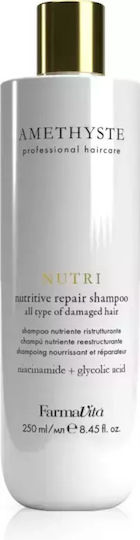 Farmavita Amethyste Nutri Strengthening Shampoo Damaged Hair Capacity Ml 250