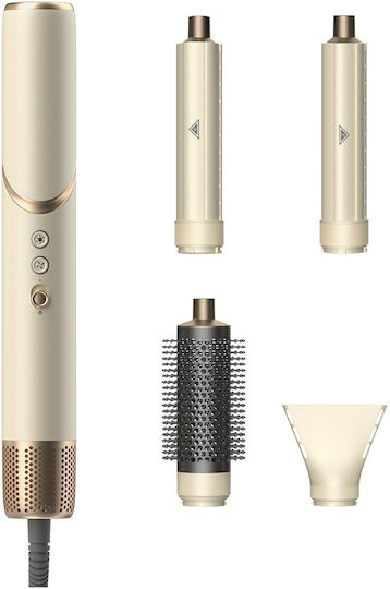Coshare Superflow Instyle Hs30e 1000 W Cream Hair Dryer Curler
