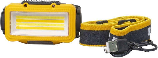 Headlamp 8 Lighting Modes Usb Z-tools W6103a Yellow Zts 8206