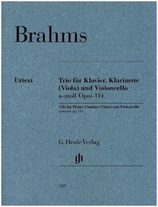 Trio Piano Clarinet Viola Cello In A Minor Op 114