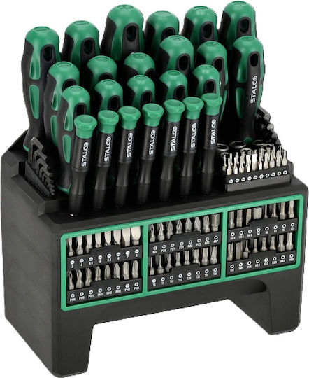 Stalco Screwdriver Set S-12399 114 Pieces