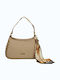 Damentasche Schulter Beige