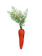 Decorative Carrot Raki Figurine 32x5.5xh3.5cm