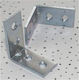 Raft De Colț Din Lemn Culoare Argintie 15x25mm 4478