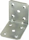 Raft De Colț Din Oțel Inoxidabil Culoare Argintie 50x40mm 4626