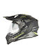 Nox N312 Track Yellow/Black Matt Κράνος Μηχανής On-Off ECE 22.06 με Sunvisor