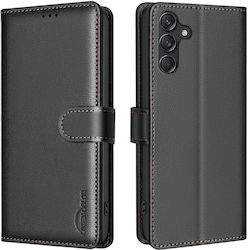 Binfen Серия 12 Портмоне Кожено Черно (Galaxy A36)