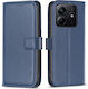 Binfen Series 12 Wallet Δερμάτινο Μπλε (Redmi Note 14 5G)