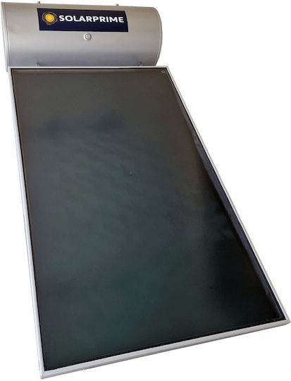 Solarprime Plus+ Ηλιακός Θερμοσίφωνας 120lt Glass Διπλής Ενέργειας 2τ.μ. Οριζόντιος Επιλεκτικός