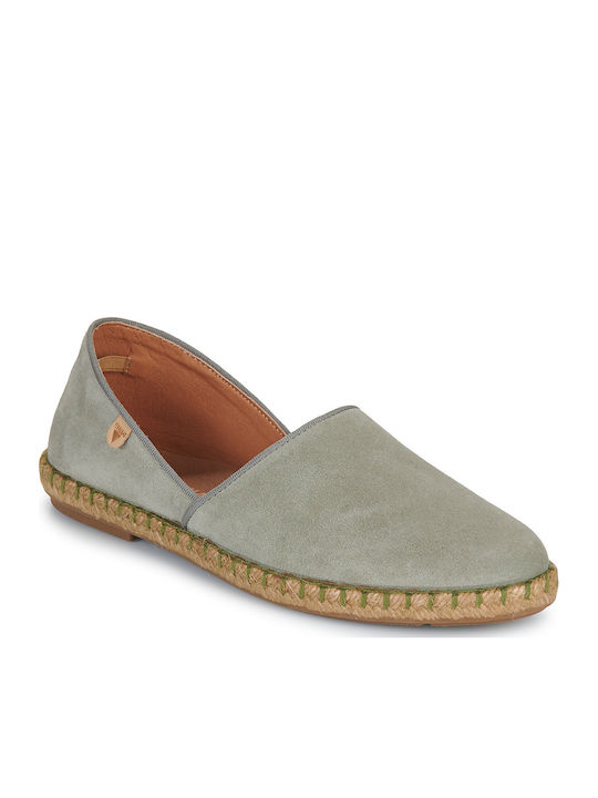 Damen Espadrilles in Grün Farbe