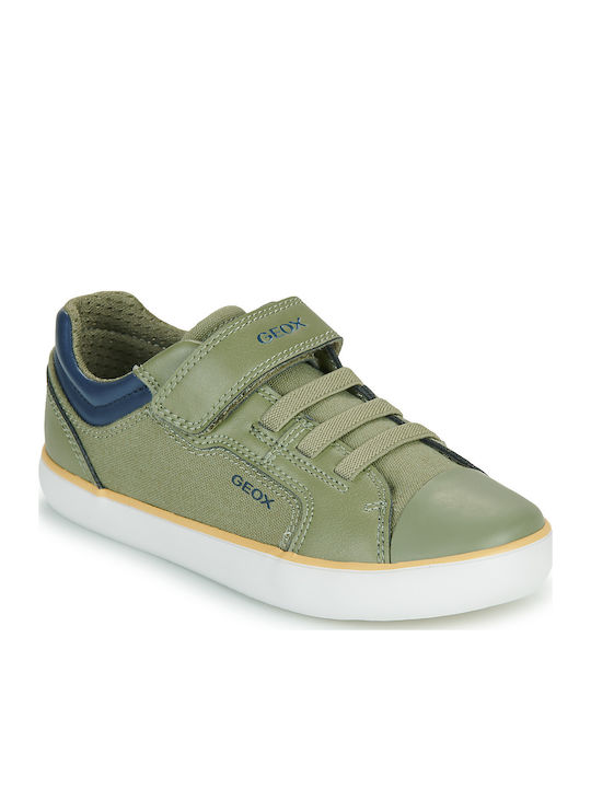 J Gisli Boy Παιδικά Sneakers Ανατομικά Χακί
