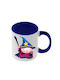 South Park Mug Dark Blue Handle Interior
