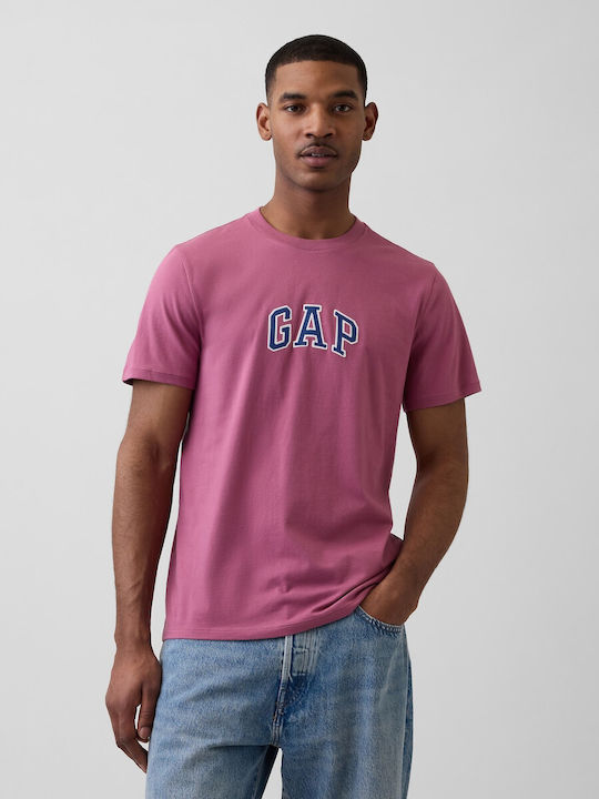GAP Arch Herrenbluse Kurzarm Painted Rose