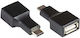 Good Connections USB-AD201 Convertor USB-A Masculin în USB-C Feminin