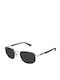 Gucci Unisex Sonnenbrillen mit Silbernem Metallrahmen und Grauen Gläsern GG2093S 001