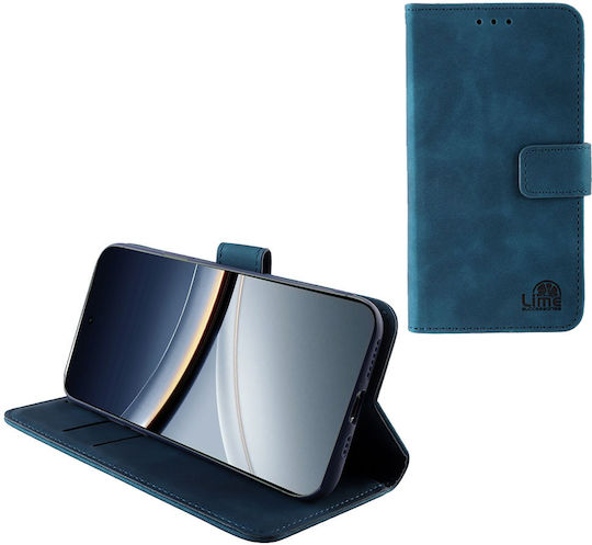 Lime Essential Magnet Book Δερματίνης / Σιλικόνης Μπλε (Poco F7)