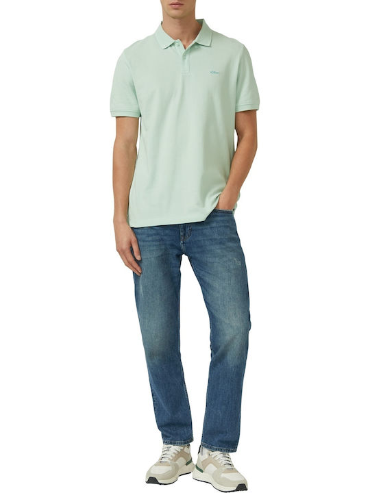 s.Oliver Polo Μπλούζα Κοντομάνικη Green