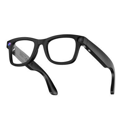 Nilox Smart Ai Glasses Camera Smart Sunglasses Black Nxsgglassesai