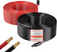 Vevor Photovoltaic Extension Cable 19.81m Black & Red 10 Awg 6 Mm² Ip67 Waterproof Tyndcbyzxsx628evn002y3