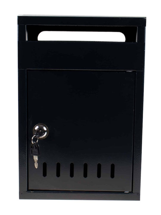 Cutie Poștală Pentru În Aer Liber Metalică Gri 33.5x23cm