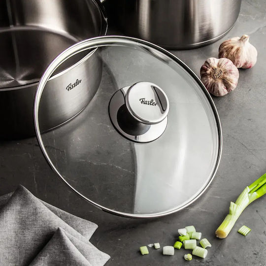 Fissler Capac Pentru Oală Din Sticlă 22cm 001-104-22-200/0 Fissler Capac Pentru Oală Din Sticlă 22cm 001-104-22-200/0