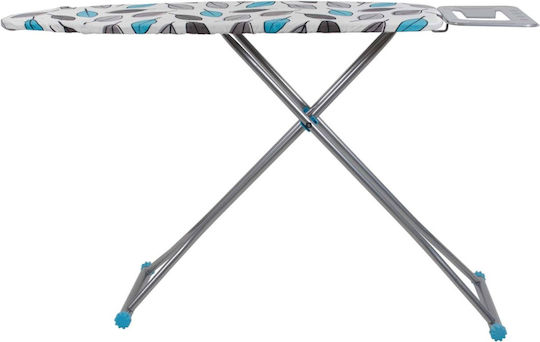 Masă de Călcat pentru Fier de Călcat cu Aburi Compactă 110x34cm
