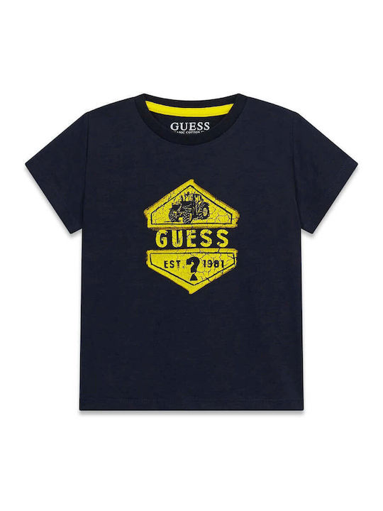 Guess Kinderoberteil Langärmelig Dunkelblau