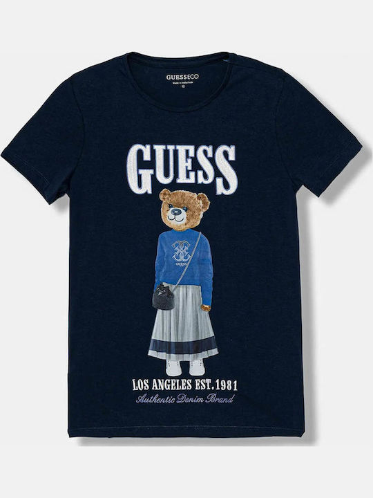 Guess Тениска Синя