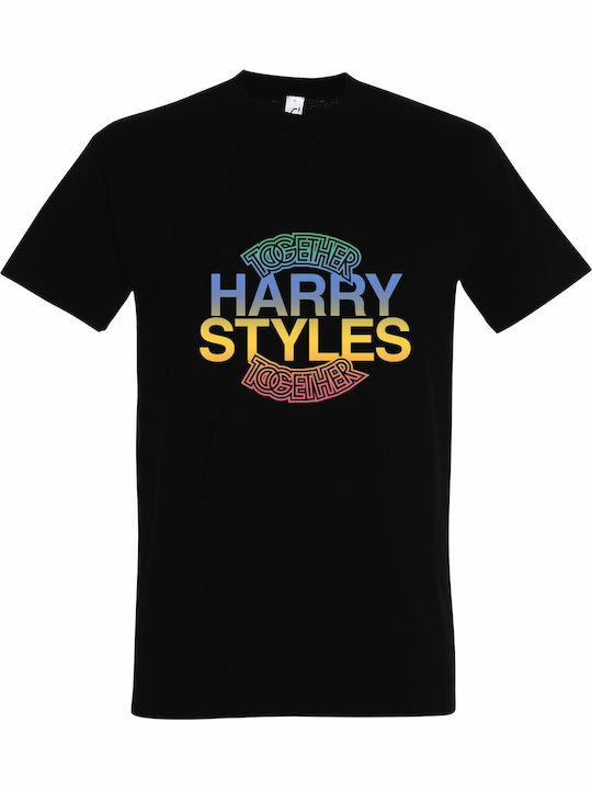 Παιδικό T-shirt Black Harry Styles Together Together