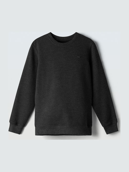Kids Long-Sleeved Gray Top
