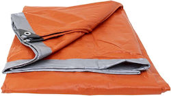 Waterproof Tarpaulin 4x4m Orange