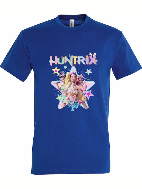 kirikoko Детска Тениска Royal Blue Kpop Demon H...