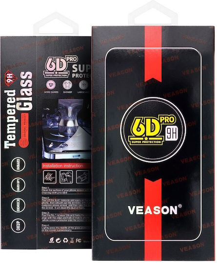 6d Pro Veason Glas Samsung Galaxy S26 Ultra Schwarz