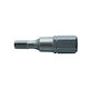 Set 2 Pieces Screwdriver Bits Hex H6 25mm Hogert Ht1s346
