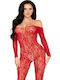 Leg Avenue Leg Avenue Sexy Bodystockings Rot