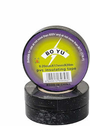 Set 3 Pieces Black Electrical Insulation Tape 0.2x1.7mm 20m Z-tools Zts 8267n_3