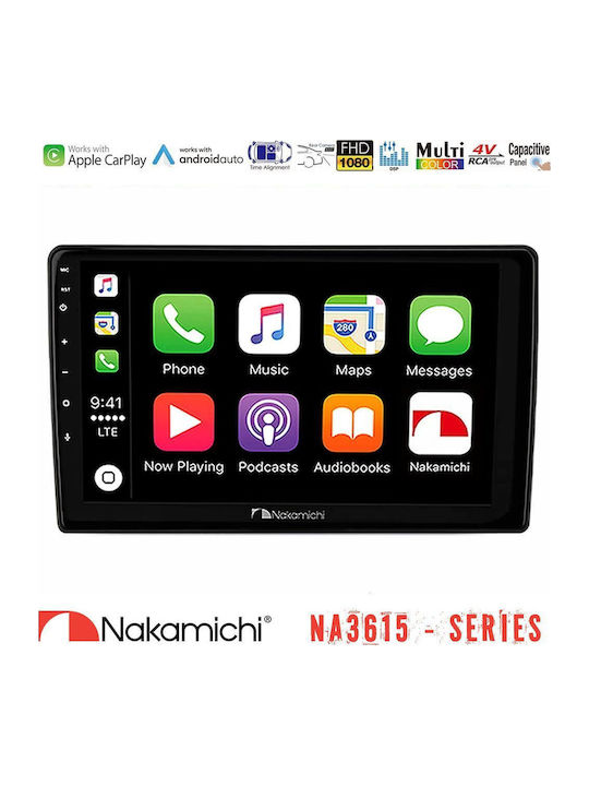 Nakamichi Seria Na3615 Stație Media Tabletă 9" Wireless Carplay & Android Auto Pentru Grupul VW