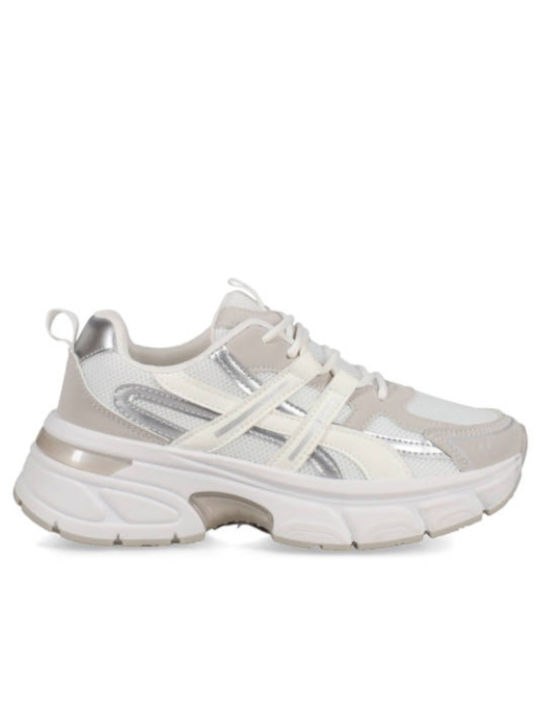 Migato Γυναικεία Sneakers Λευκά