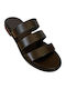 Sandale Casual Damă Din Piele Negre