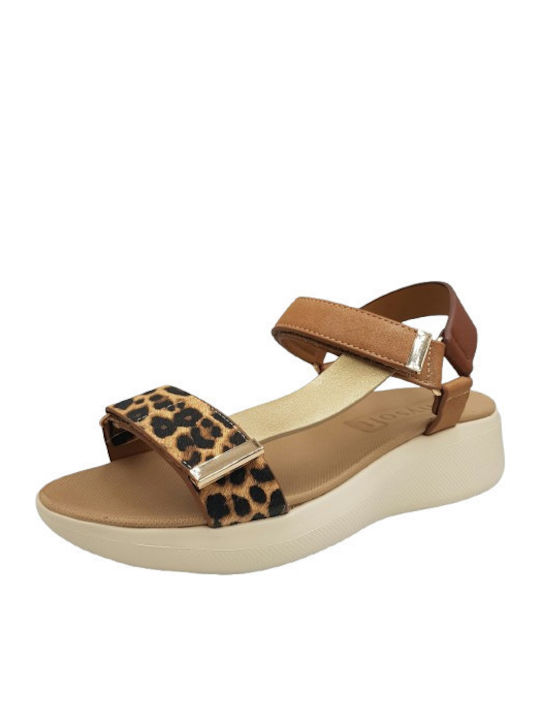 Mysoft Women's Anatomic Tabac Brown Sandals