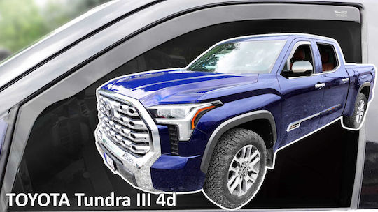 Heko Car Windbreakers Windows Toyota Tundra Crewmax Xk70 2021 4 Door Material Acrylic Tinted 2 Pieces Anem29690 Anem29690