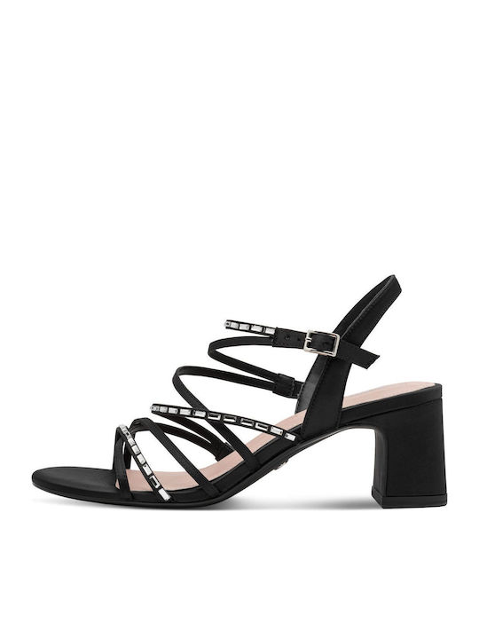 Fabric Sandals Black