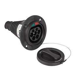 Type 2 Socket Electric Car Charging Ak-sc-e25 1-phase 32a Male