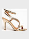 Damen Sandalen Gold