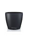 Lechuza Plastic Flower Pot Anthracite 42x42x40cm