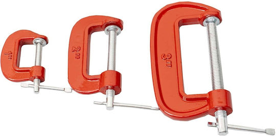 Set 3 Cleme de Prindere 25x50x75mm Z-tools Zts 5686