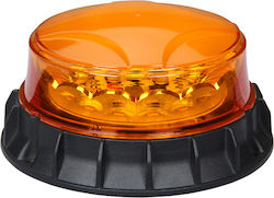 247LIGHTING Car Beacon LED 12V 16.9cm with Orange Lighting