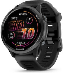 Garmin Forerunner 570 47 мм Сив Алуминий с Прозрачно Черна/Черна Каишка
