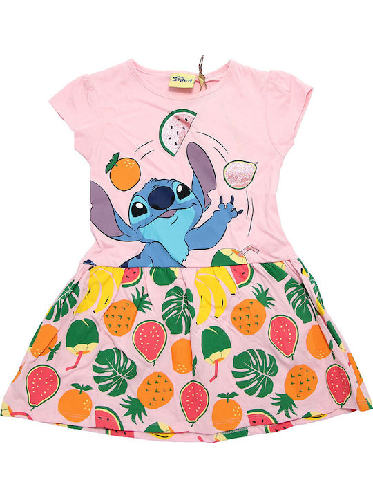 Lilo & Stitch Mädchenkleid Rosa